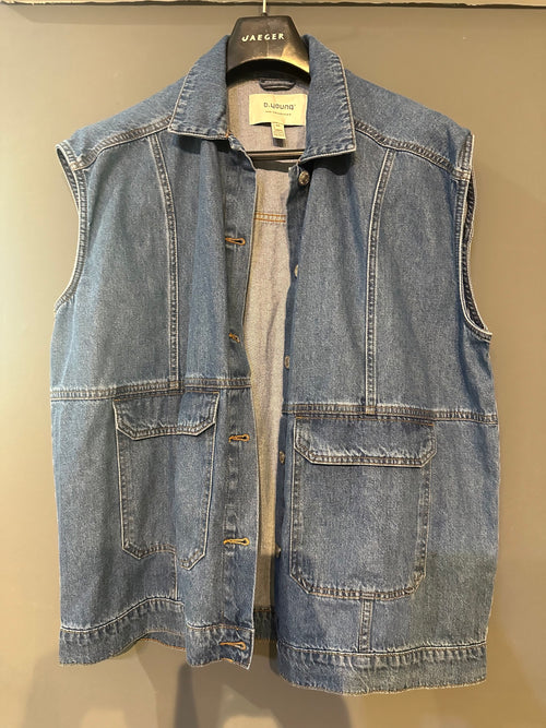 B Young Denin waistcoat image 0