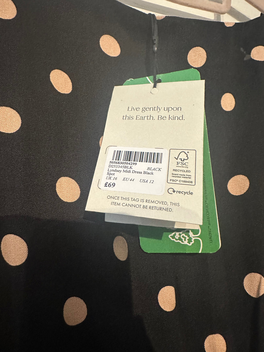 Nobody’s Child Lyndsey spot Dress