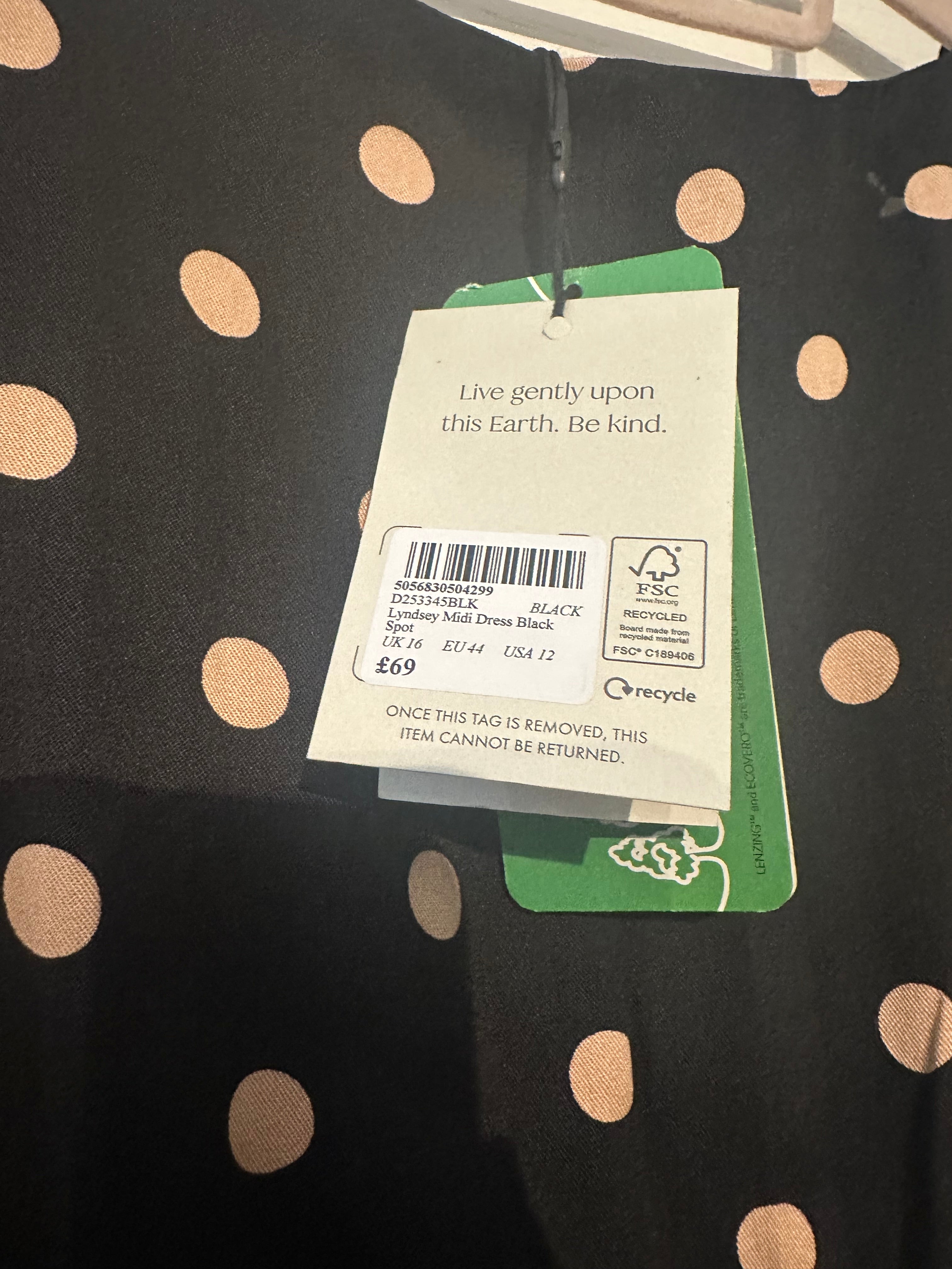 Nobody’s Child Lyndsey spot Dress