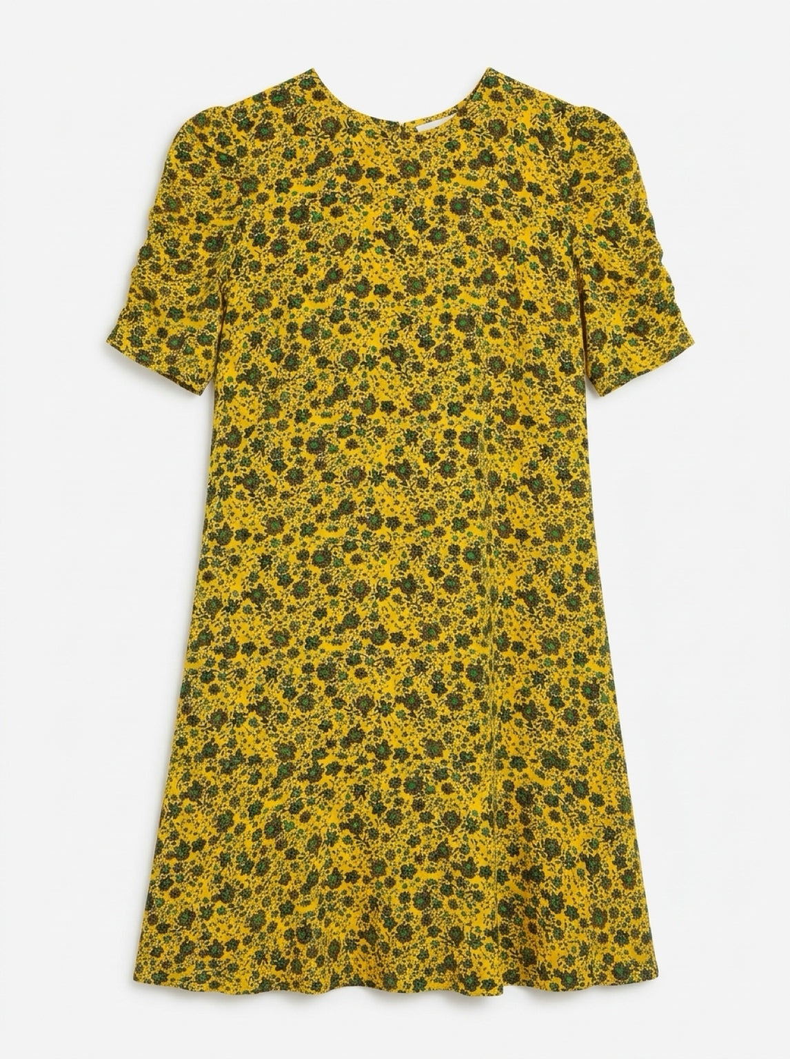 Whistles yellow trailing floral Georgina Dress