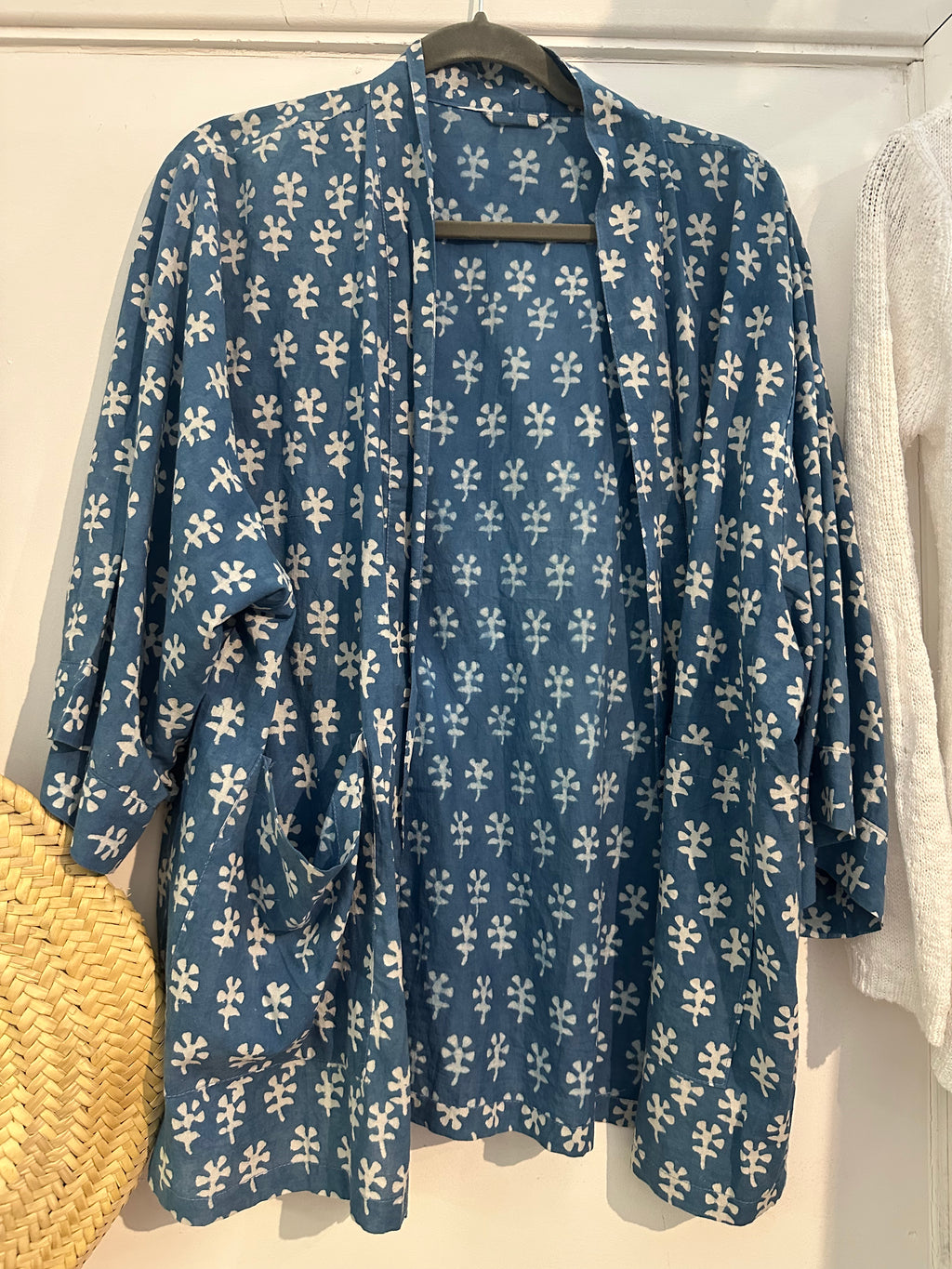 Made in India cotton jacket/kaftan