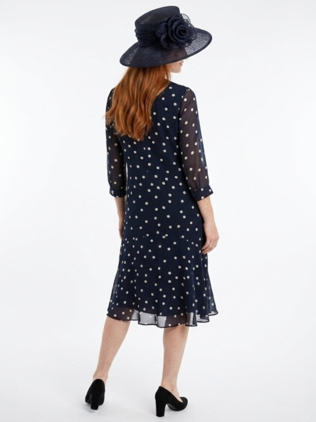 Ganni spotted dress