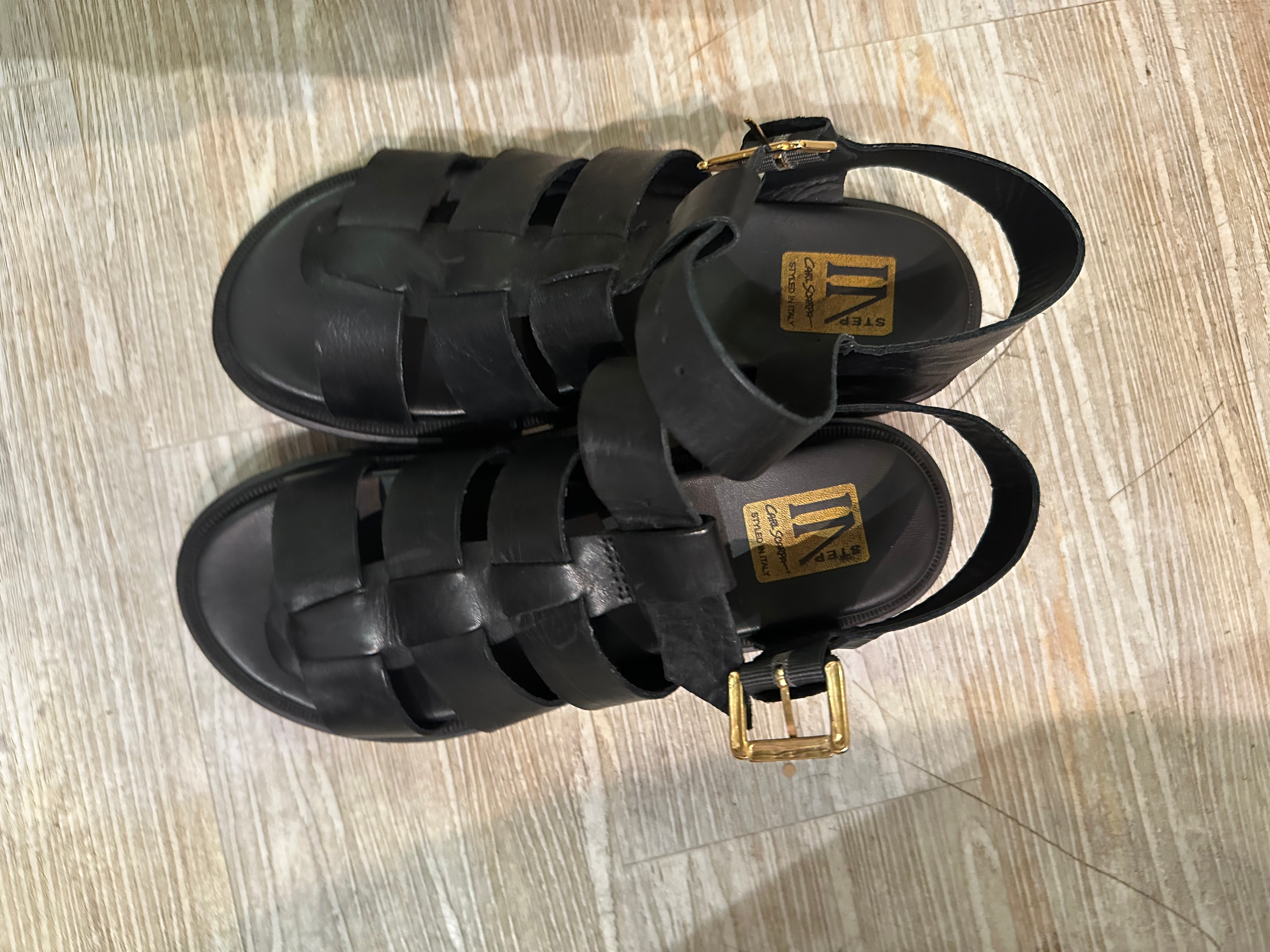 Carl Scarpa Black sandals image 0